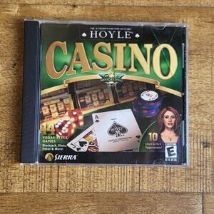 Vtg 2002 Sierra Hoyle Casino CD PC Game